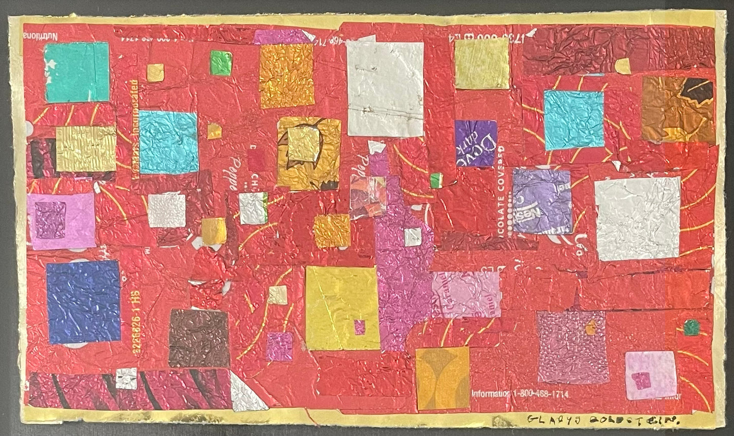 Gladys Goldstein Mixed Media (Metal Foil)