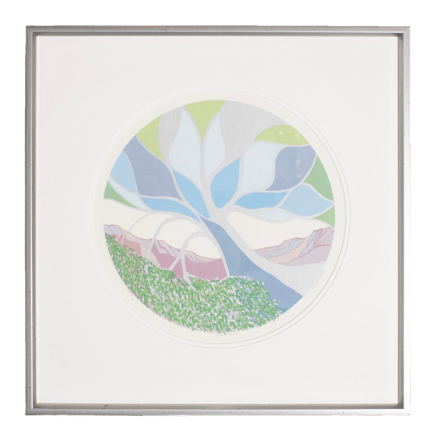 Lou Stovall "Free to Grow" Screen print