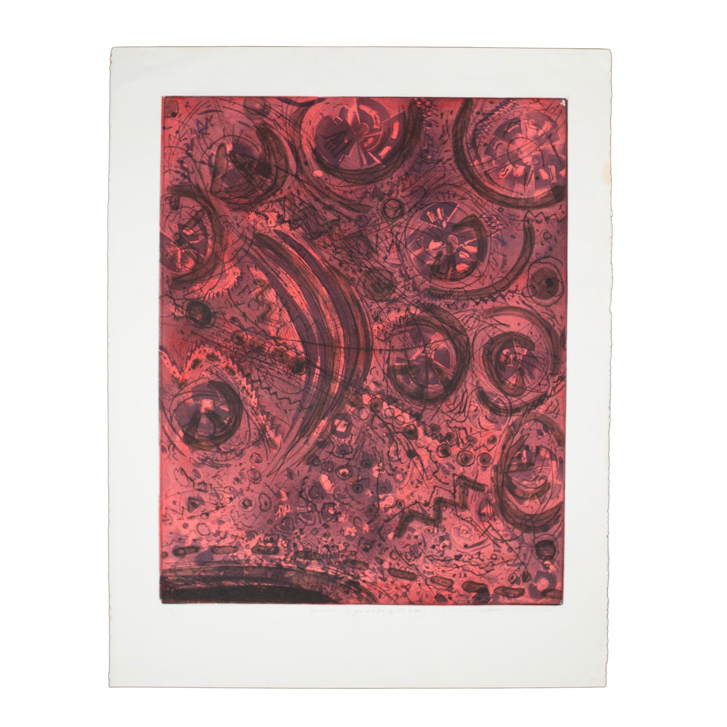 Mildred Thompson Heliocentric I Vitreograph Print