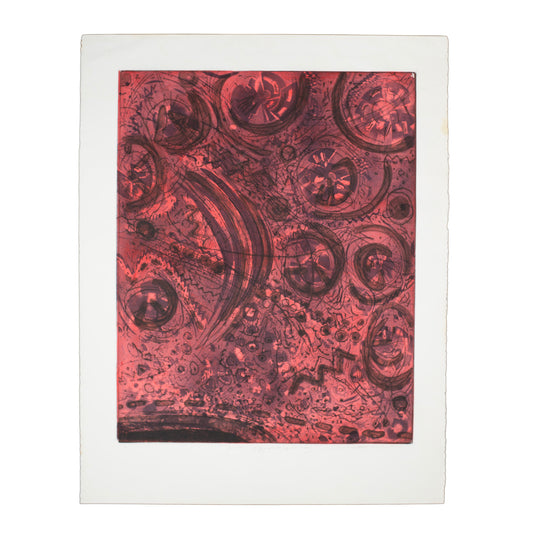 Mildred Thompson Heliocentric I Vitreograph Print