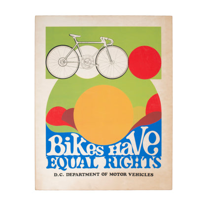 Lou Stovall "Bikes Have Equal Rights" Vintage Poster (Unsigned)