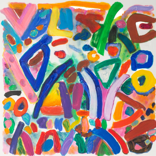 Gillian Ayres "Ju Ju" Signed/Numbered Etching